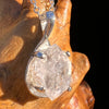 Herkimer Diamond Necklace Sterling Silver #6051-Moldavite Life