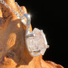 Herkimer Diamond Necklace Sterling Silver #6051-Moldavite Life