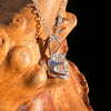 Herkimer Diamond Necklace Sterling Silver #7965-Moldavite Life