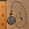 Herkimer Diamond Necklace Sterling Silver #7967-Moldavite Life