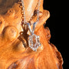 Herkimer Diamond Necklace Sterling Silver #7971-Moldavite Life