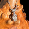 Herkimer Diamond Necklace Sterling Silver #7975-Moldavite Life