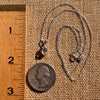 Herkimer Diamond Necklace Sterling Silver #7977-Moldavite Life