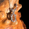 Herkimer Diamond Necklace Sterling Silver #7984-Moldavite Life