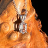 Herkimer Diamond Necklace Sterling Silver #7985-Moldavite Life