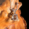 Herkimer Diamond Necklace Sterling Silver #7987-Moldavite Life