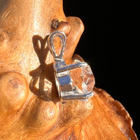 Herkimer Diamond Pendant Sterling Silver #6034-Moldavite Life