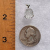 Herkimer Diamond Pendant Sterling Silver #6077-Moldavite Life