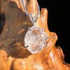 Herkimer Diamond Pendant Sterling Silver #6078-Moldavite Life