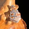 Herkimer Diamond Pendant Sterling Silver #6092-Moldavite Life