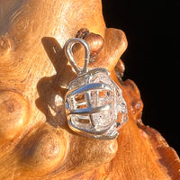 Herkimer Diamond Pendant Sterling Silver #6101-Moldavite Life
