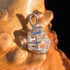 Herkimer Diamond Pendant Sterling Silver #6103-Moldavite Life