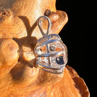 Herkimer Diamond Pendant Sterling Silver #6104-Moldavite Life