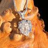 Herkimer Diamond Pendant Sterling Silver #6104-Moldavite Life