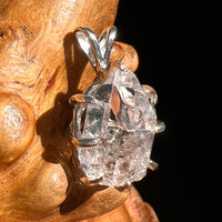 Herkimer Diamond Pendant Sterling Silver #6128-Moldavite Life
