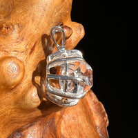 Herkimer Diamond Pendant Sterling Silver #6131-Moldavite Life