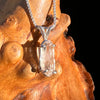 Herkimer Diamond Pendant Sterling Silver #7979-Moldavite Life