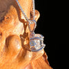 Herkimer Diamond Pendant Sterling Silver #7989-Moldavite Life
