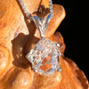 Herkimer Diamond Pendant Sterling Silver #7990-Moldavite Life