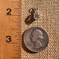 Herkimer Diamond Pendant Sterling Silver #7997-Moldavite Life