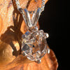 Herkimer Diamond Pendant Sterling Silver #8000-Moldavite Life