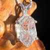 Herkimer Diamond Pendant Sterling Silver #8003-Moldavite Life