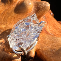 Herkimer Diamond Pendant Sterling Silver #8009-Moldavite Life