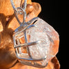 Herkimer Diamond Pendant Sterling Silver #8011-Moldavite Life