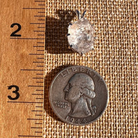 Herkimer Diamond Pendant Sterling Silver #8011-Moldavite Life
