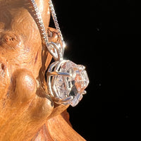 Herkimer Diamond Pendant Sterling Silver #8036-Moldavite Life