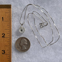 Hollandite Quartz Pendant Sterling Silver #3449-Moldavite Life