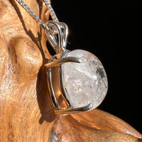 Hollandite Quartz Pendant Sterling Silver #3450-Moldavite Life