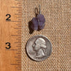 Grape Agate Wire Wrapped Pendant Silver #6154