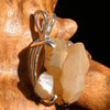 Amphibole Quartz Elestial Pendant Sterling #6211