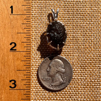 Raw Colombianite Pendant Sterling Silver #7144-Moldavite Life