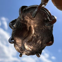 Raw Colombianite Pendant Sterling Silver #7145-Moldavite Life