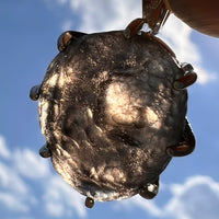 Raw Colombianite Pendant Sterling Silver #7146-Moldavite Life