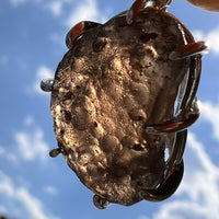 Raw Colombianite Pendant Sterling Silver #7147-Moldavite Life