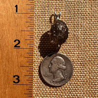 Raw Colombianite Pendant Sterling Silver #7148-Moldavite Life