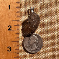 Raw Colombianite Pendant Sterling Silver #7149-Moldavite Life