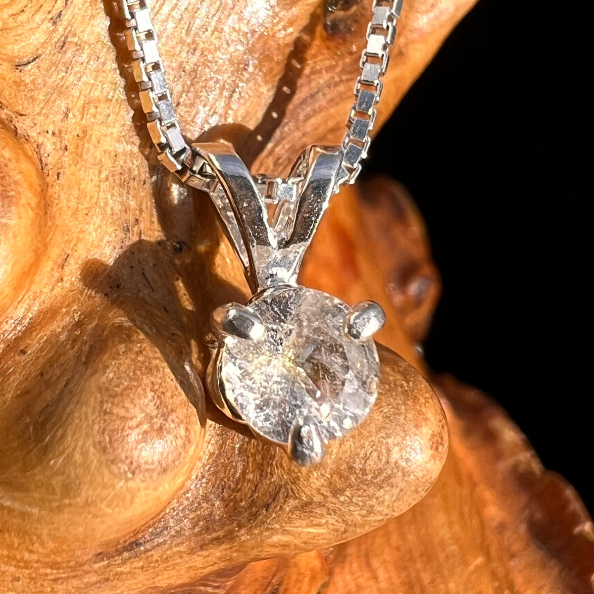 Phenacite Pendant Necklace Sterling Silver #5330