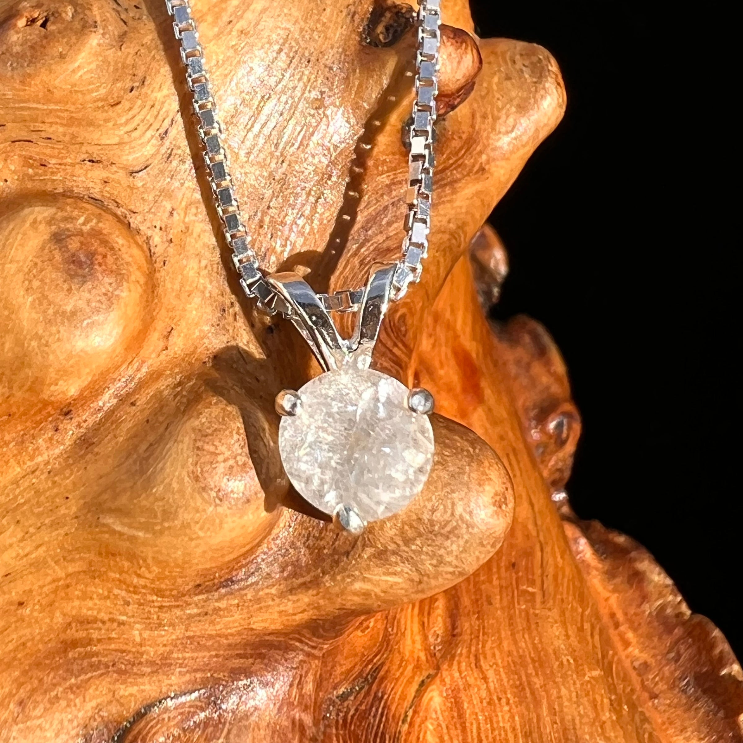 Phenacite Pendant Necklace Sterling Silver #5331