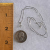 Phenacite Pendant Necklace Sterling Silver #5333