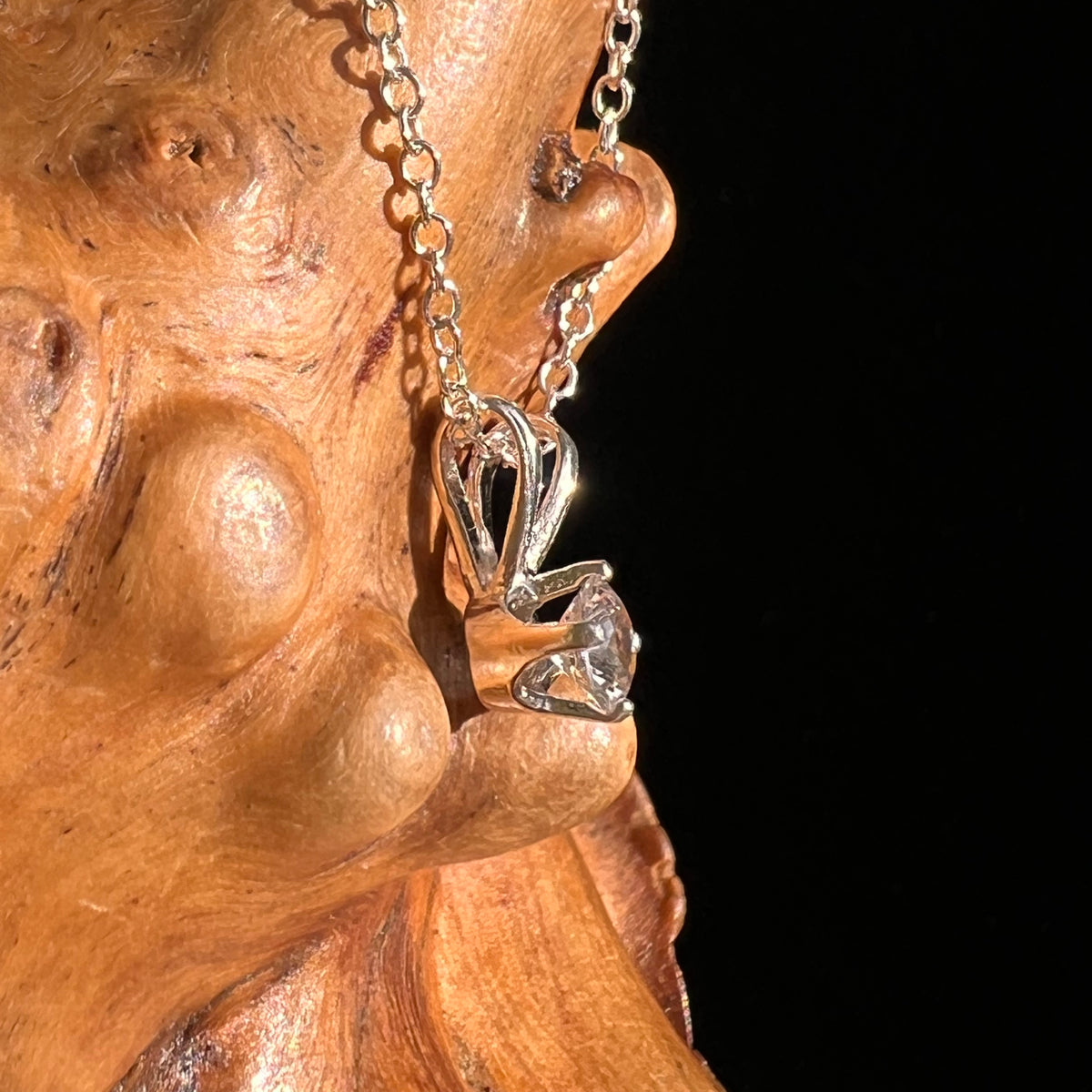Danburite Necklace Sterling Silver #8811