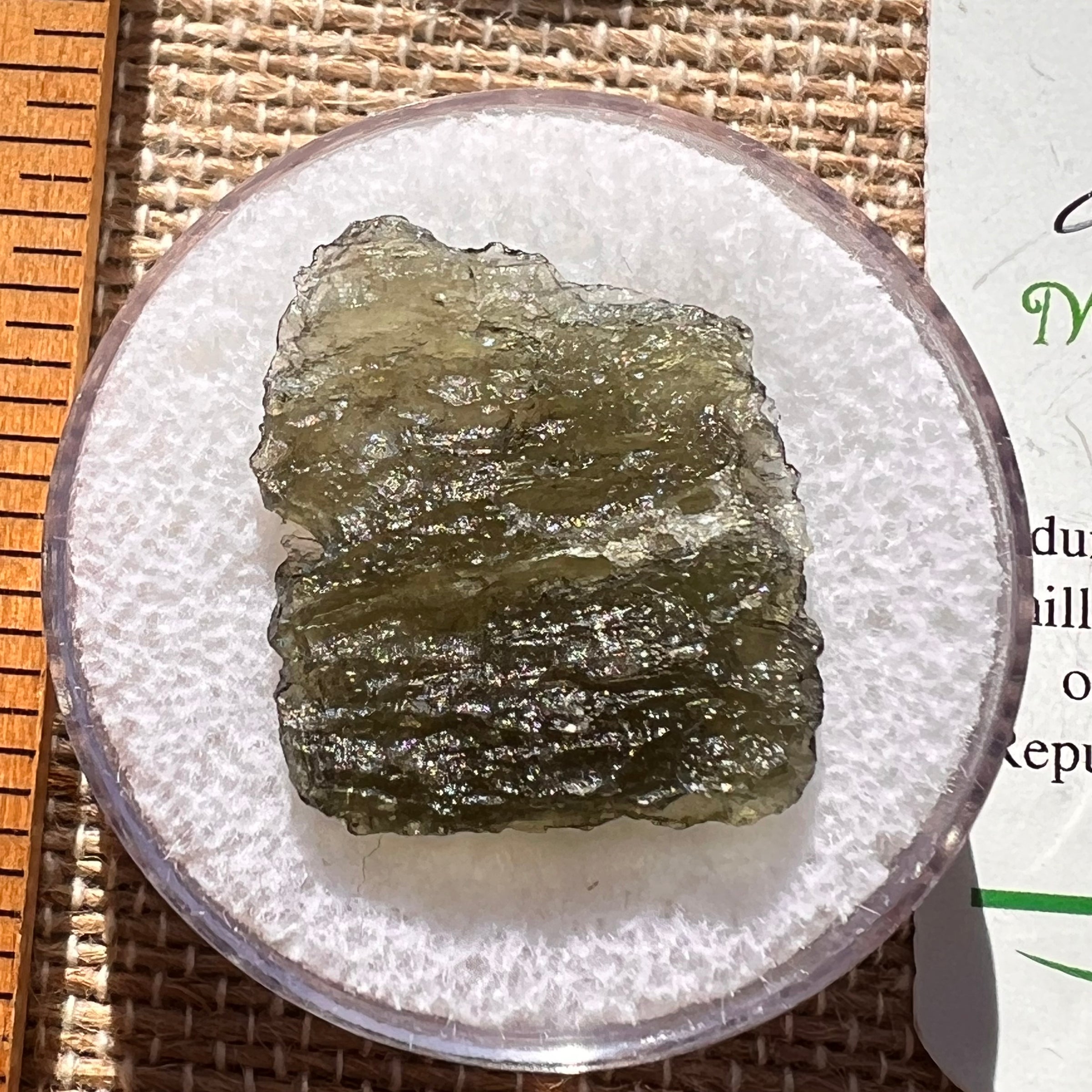 Moldavite 2.3 grams #1924