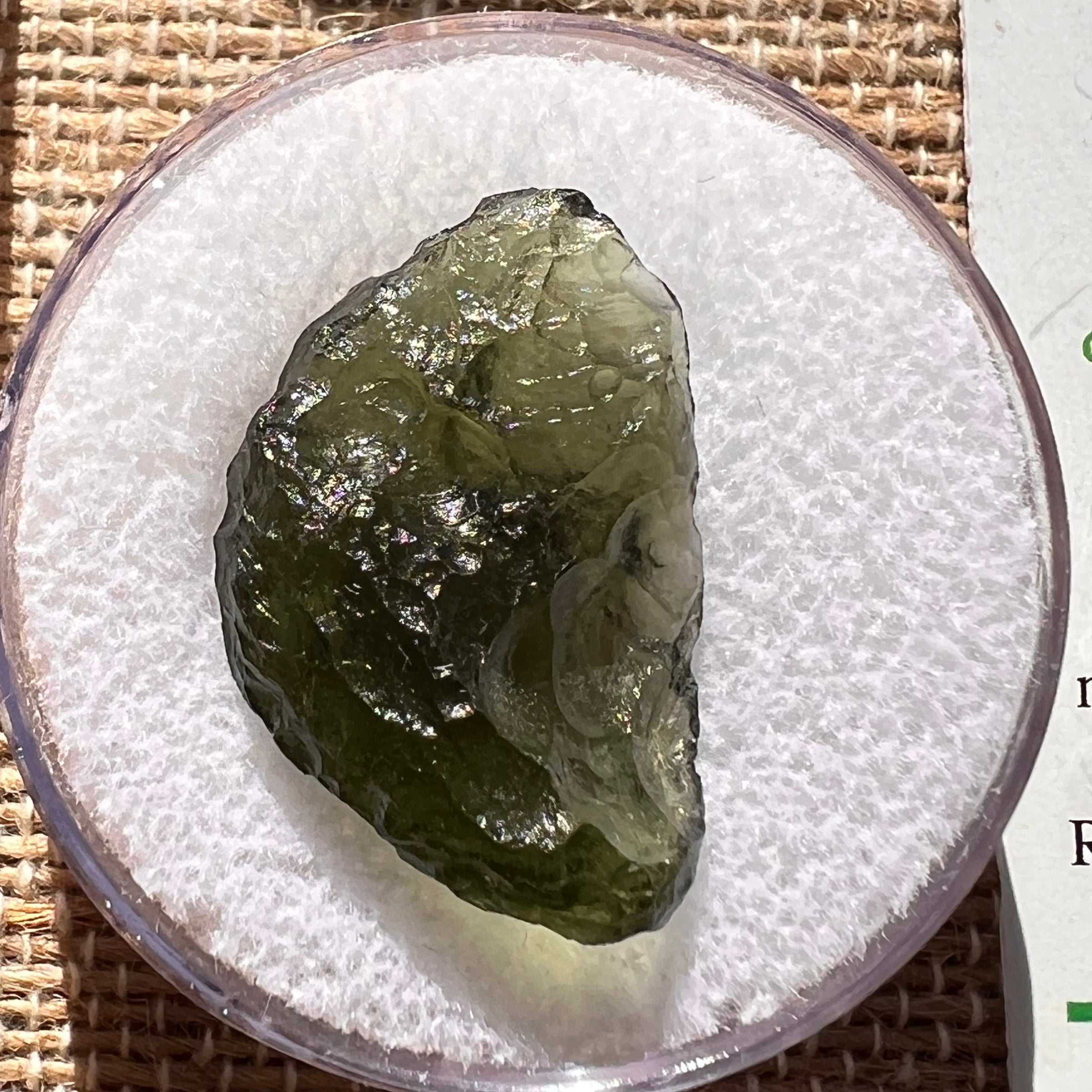 Moldavite 2.6 grams #1926
