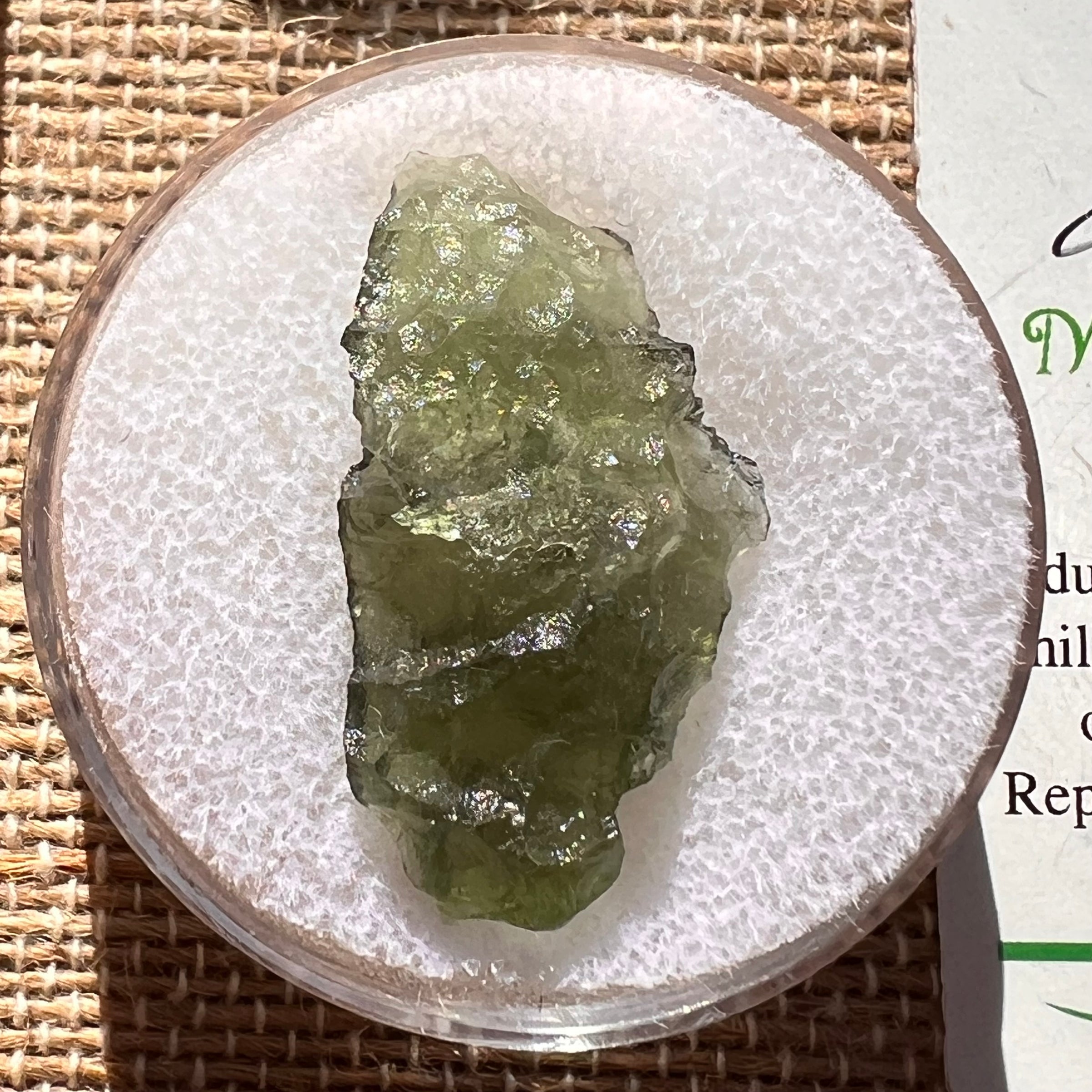 Moldavite 1.8 grams #1933