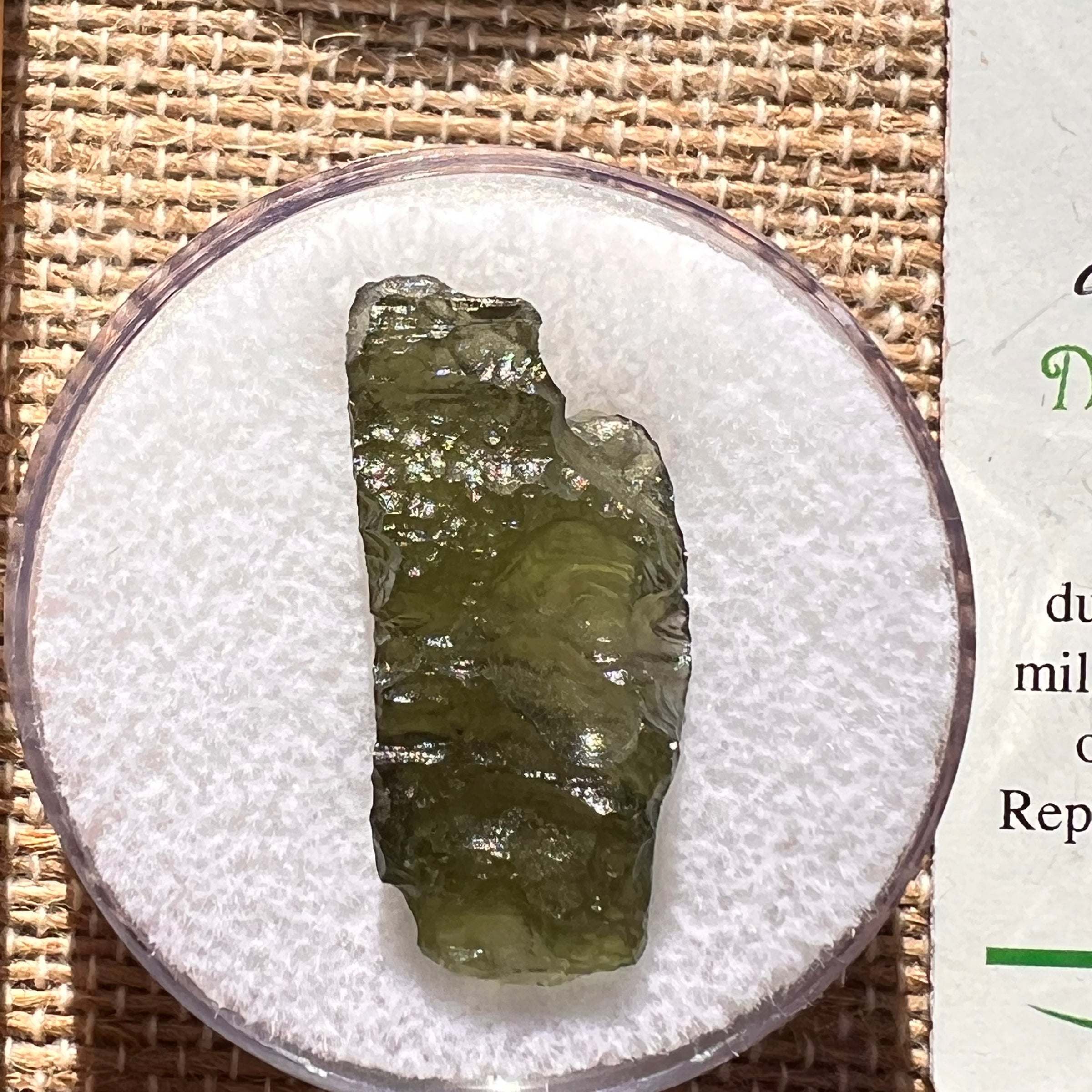 Moldavite 2 grams #1943