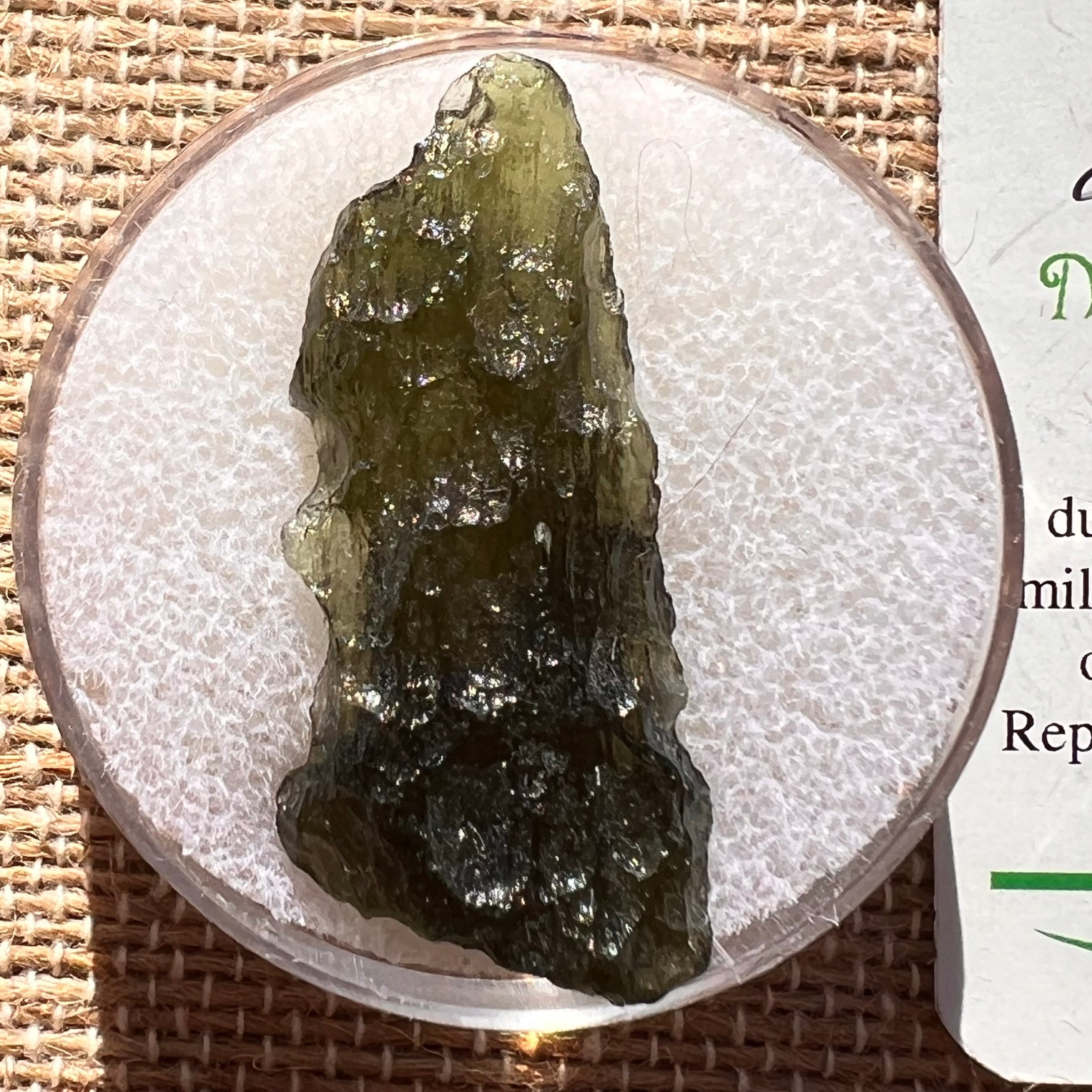 Moldavite 2.9 grams #1945