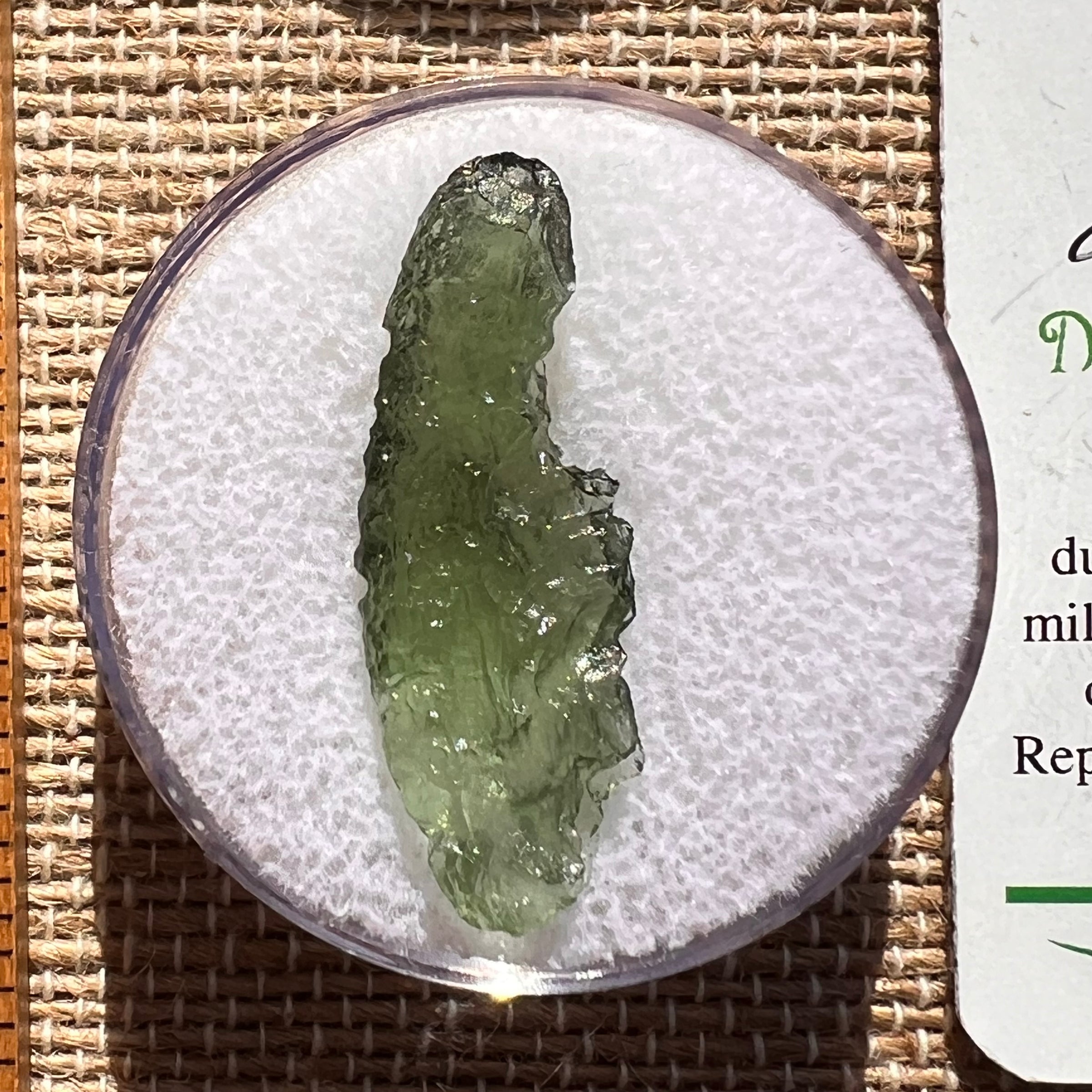 Moldavite 1.4 grams #1951